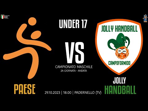 Paese vs Jolly Campoformido UNDER 17 2023/2024
