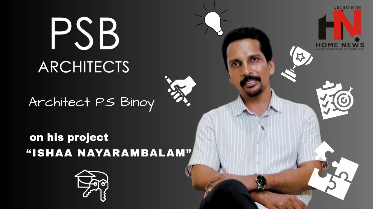 സിമ്പിൾ contemporary ഡിസൈനിൽ, നായരമ്പലത്ത്  ആർ.ബിനോയ് തീർത്ത വാസ്തുവിദ്യാ വിസ്മയം ........