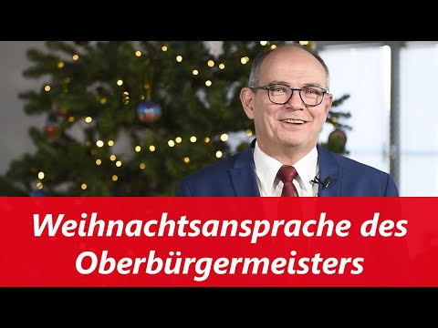 Weihnachtsansprache des Oberbürgermeisters der Stadt Gotha 2025