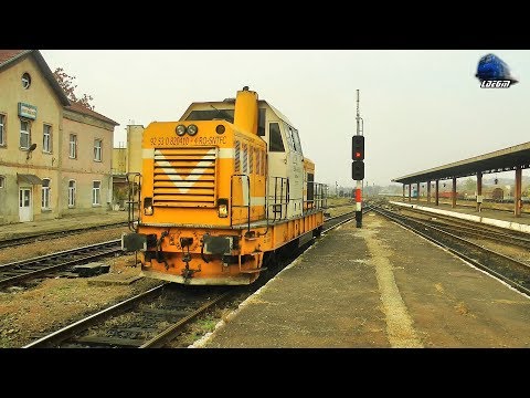 Portocala Hidraulică~LDH 82-0410-4 & LDE2100 60-1573-9 in Gara Oradea Station - 20 October 2018