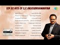 Top 20 Hits Of S P Balasubrahmanyam Iyarkai Ennum Mangayaril Maharani Sorgam Madhuvile