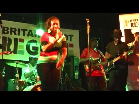 BRITAIN'S GOT REGGAE HEAT 2 WINNER LISA HENDRICKS & PROJECT-US BAND (song 1/2)