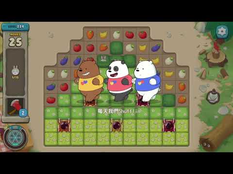 We Bare Bears Match3 Repairs-LEVEL224