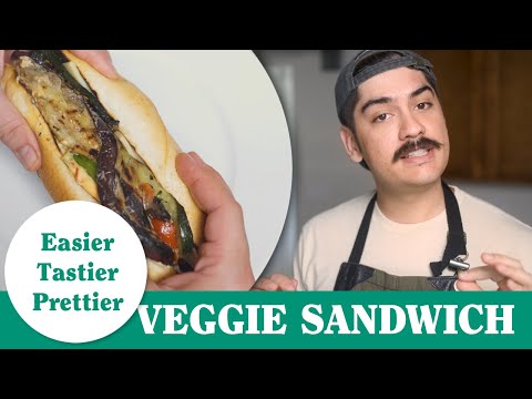 Easier Tastier Prettier - Vegetable Sandwiches