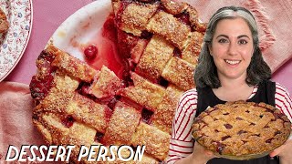 Claire Saffitz Makes Cherry Pie | Dessert Person