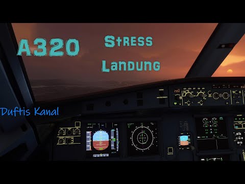 A320- Stressige Landung im MFS 2020