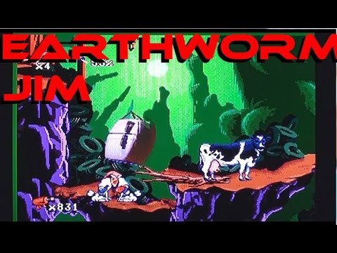 Earthworm Jim on the Mega CD / Sega CD