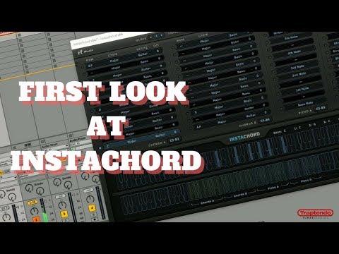 FIRST LOOK AT INSTACHORD MUSIC THEORY PLUGIN