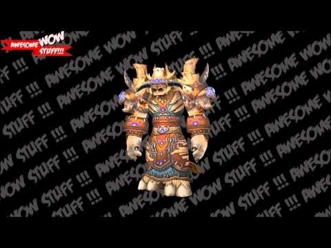 WoW Season 11 PvP Set Druid (Tauren) Patch 4.3 HD