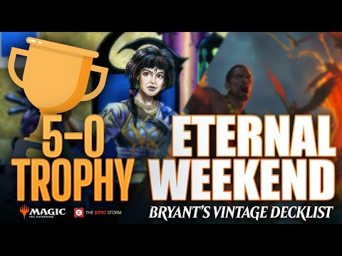 🏆 UNDEFEATED TROPHY 🏆 Grixis Tinker Breach for MTG Vintage Eternal Weekend | Magic: The Gathering