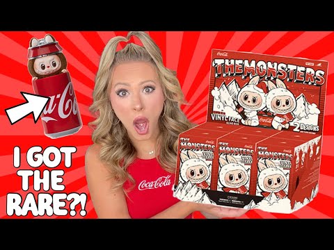 UNBOXING THE COCA-COLA LABUBU’S 😱⁉️📦 HIGHLY SATISFYING #labubu #unboxing #satisfying #rare #trend