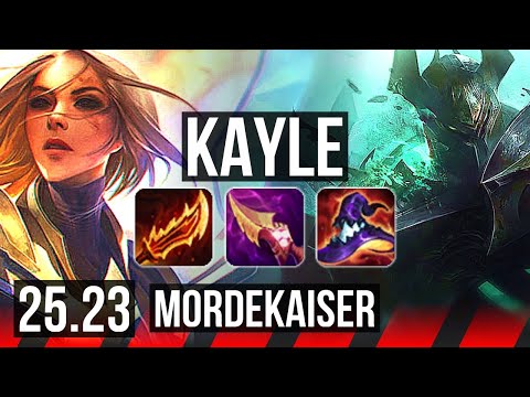 KAYLE vs MORDEKAISER (TOP) | 1000+ games | EUW Master | 25.23