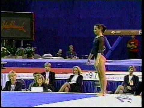 Jamie Dantzscher - 1999 US Nationals EF - Floor Exercise