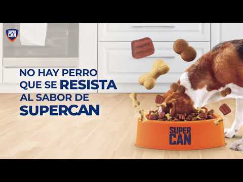 No hay perro que se resista al sabor de Supercan