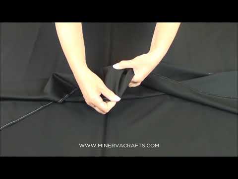 Demonstration of lycra fabric