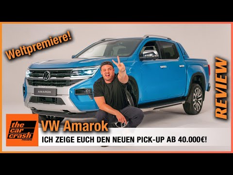 VW Amarok im Test (2023) Ist der NEUE besser als der Ford Ranger?! Review | Preis | POV | Pick-Up