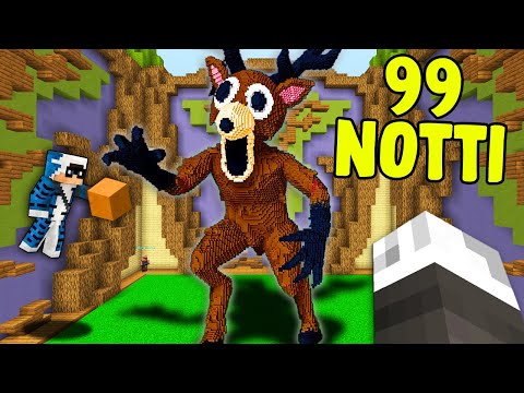 COSTRUIAMO 99 NOTTI NELLE BUILD BATTLE DI MINECRAFT