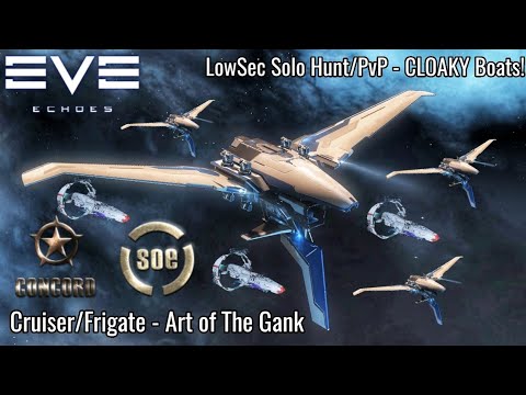 Cloaky Ship Solo Hunt/PvP - Stratios/Pacifier Are Scary Little Things - Art of The Gank