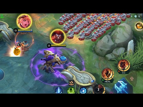 who can use hammer better? (lolita vs minotaur vs 100 minions, tank build)