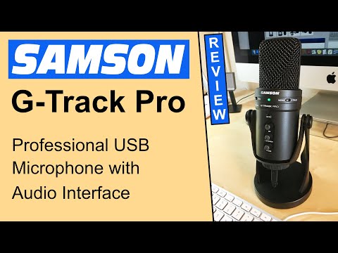SAMSON G-TRACK PRO Professional USB Microphone with Audio Interface Bild 7