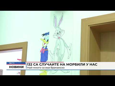 132 са случаите на морбили у нас: Най-много са във Врачанско 