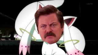 ron swanson as kyubey