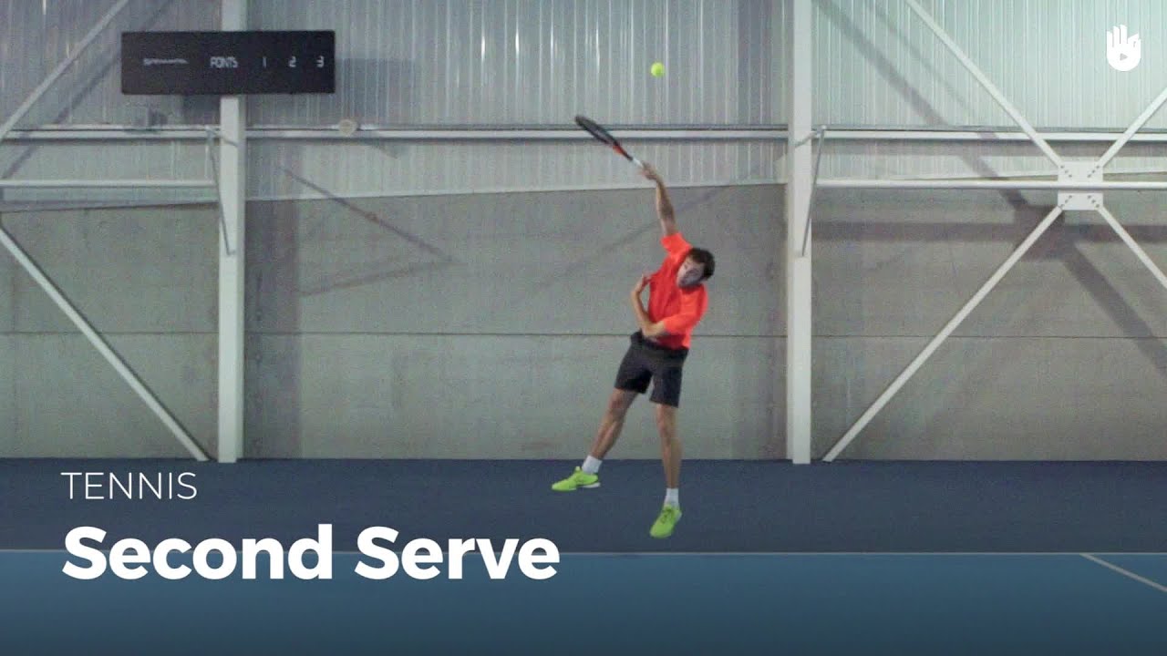 How to Hit a Second Serve How to Play Tennis Sikana