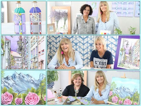 ManosalaObraTv 2018 Programa 4 - Reciclar Botellas - Perspectiva - Pinceladas