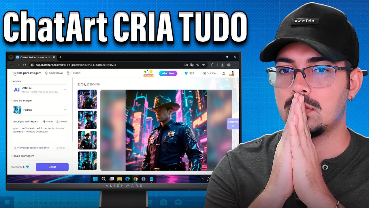 🚨 VAZOU! A IA Secreta Que CRIA IMAGENS, VÍDEOS, ARTIGOS e Até LIVROS! ChatArt