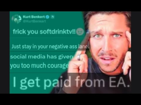 Kurt Benkurt Fails Exposing SoftDrinkTV  - How EA Sports Manipulates Its Content Creators