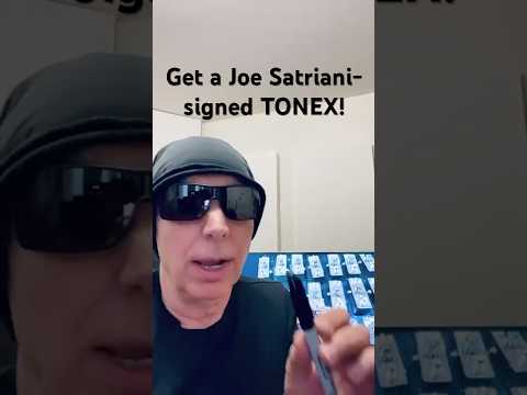 Autographed Joe Satriani IK Multimedia TONEX ONE 2025 - Chrome with signature image 11