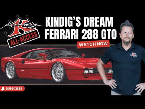 Kindig's Dream Ferrari: 288 GTO Resto Mod- Reimagining a Legend #kindigitdesign #ferrari #customcars
