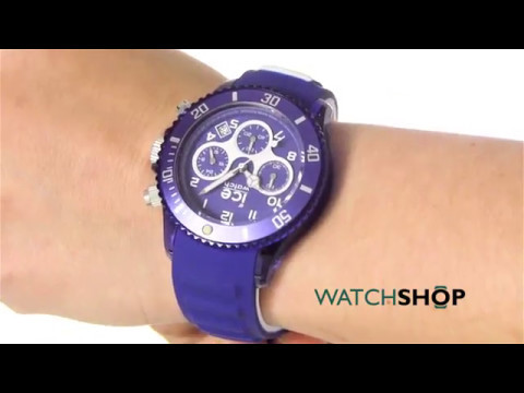 Ice-Watch Unisex Ice-Aqua Chronograph Watch (001459)