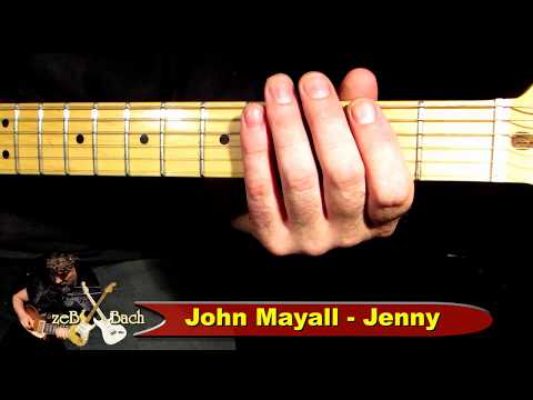 Jak Grać  Na Gitarze BLUESA-JENNY -John Mayall