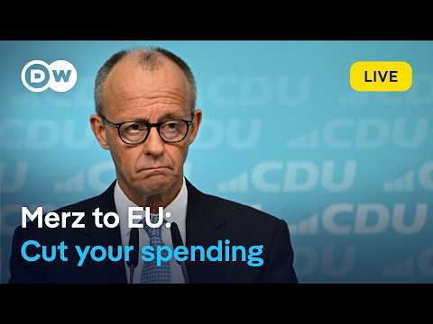 Live: Merz addresses German Parliament as tensions mount over EU funding