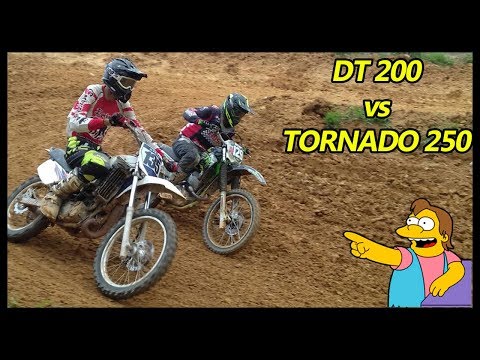 VELOCROSS BRUTO | DT 200 NO MEIO DAS 250+ PREPARADAS | PASSANDO APERTADO KKK