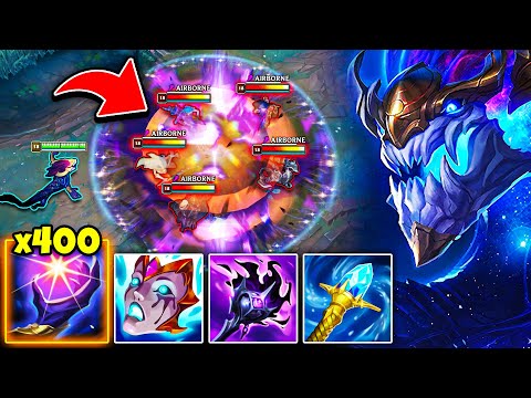 When Aurelion Sol stacks PERFECTLY for 20 minutes straight (MELT EVERYONE)