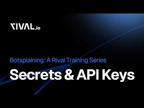 Secrets & API Keys thumbnail