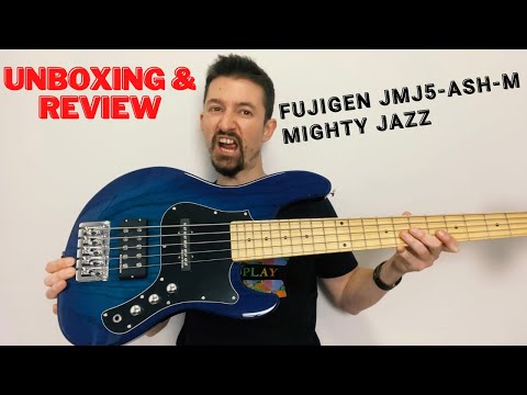 Fujigen Mighty Jazz Bass 5 strings || Unboxing & Review