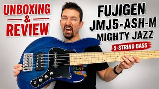 Video thumbnail for Fujigen Mighty Jazz Bass 5 strings || Unboxing & Review by 🇺🇦 IGOR ODARYUK