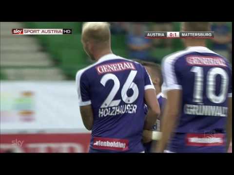 Tipico Bundesliga, Runde 2: Austria Wien - SV Mattersburg 3:1 (Video-Highlights)