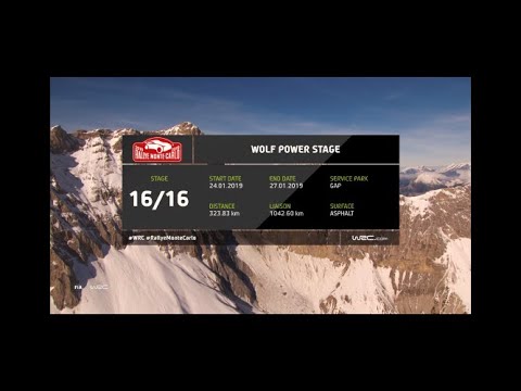 Wolf Power Stage - WRC Rallye Monte-Carlo 2019