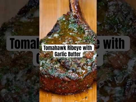Chef makes Tomahawk Ribeye Steaks! #bbq #steakrecipe #grilling #tomahawksteak