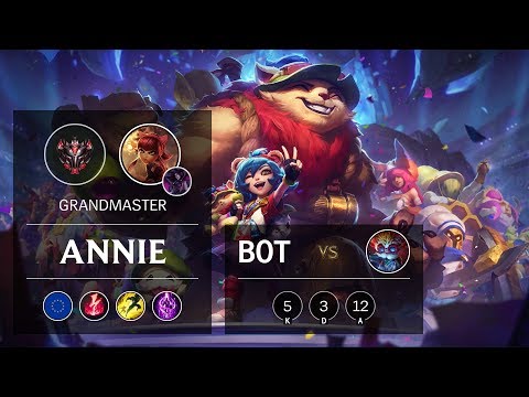 Annie Bot vs Heimerdinger - EUW Grandmaster Patch 9.24
