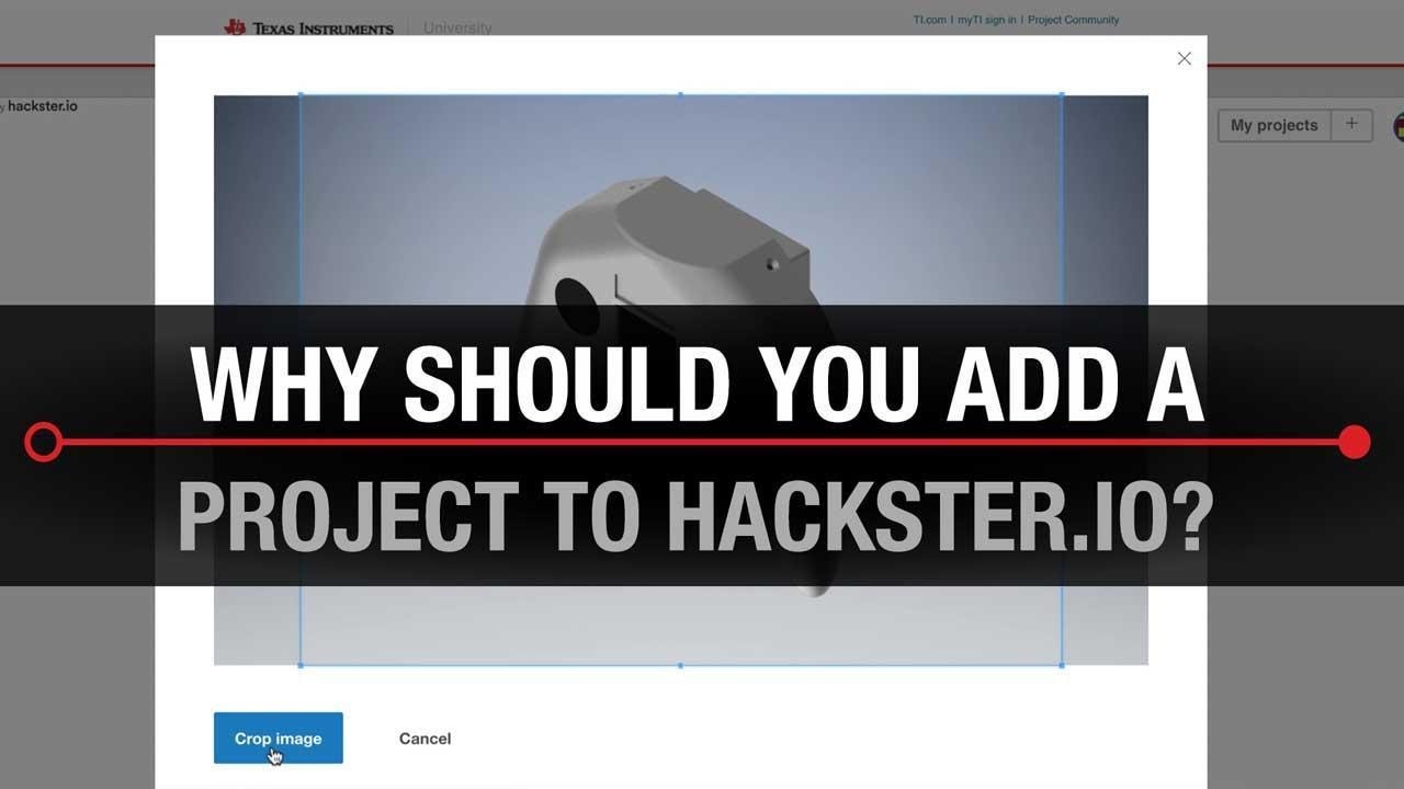 Why should you add a project to Hackster.io?