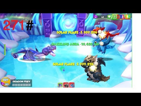 Fight Stardust Dragon - stardust dragon assault mode vs black Wolf - Dragon Mania Legends