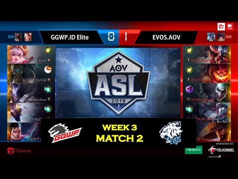 ASL 2018 Season 1 Week 3 - GGWP.ID VS EVOS.AOV (Match 2)
