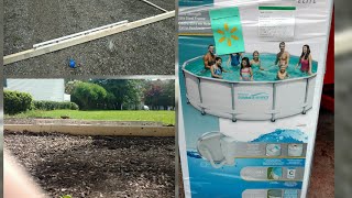 How to level the ground for an above ground pool