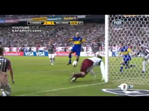 FLUMINENSE 1X1 BOCA JUNIORS - GOL DE SANTIAGO SILVA! [LIBERTADORES 23/05/12]