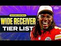 Wide Receiver Tiers! Who to DRAFT and Who to AVOID! | 2026 Fantasy Football Advice